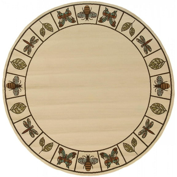 Oriental Weavers Montego 7.83 Ft. Round Indoor/Outdoor Rug - 2266W