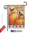 thumbnail image 2 of Breeze Decor 63059 Harvest & Autumn Friends Welcome Crows 2-Sided Impression Garden Flag - 13 x 18.5 in., 2 of 3