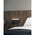 thumbnail image 2 of WS16912-BK-Kuzco Lighting-Dresden - 7W LED Wall Sconce-6.88 Inches Tall and 12.25 Inches Wide-Black Finish, 2 of 2