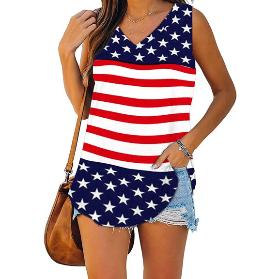 Leutsin Women's Classic-Fit 100% Cotton Short-Sleeve V-Neck T-Shirt