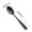 Black, variant on ZestqaQ Mini Stainless Steel Spoons, Cute Teaspoons and Stirring Spoons, Durable and Versatile Dessert Spoons, Easy to Clean for Home and On-the-Go