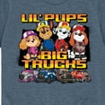 thumbnail image 3 of Paw Patrol - Lil Pups Big Trucks - Toddler And Youth Short Sleeve Graphic T-Shirt, 3 of 6