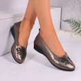 thumbnail image 5 of oqasdz Womens Casual Shoes Round Toe Platform Comfortable Slip On Ballet Shoes Fashion Breathable Dance Trendy Versatile Summer Outdoor, 5 of 6