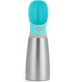thumbnail image 1 of Bebedero para perros - 700 ml - Botella de agua y comedero 2 en 1 - Antifugas - Acero inoxidable, 1 of 6