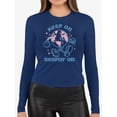 thumbnail image 3 of Keep On Keeping On Long Sleeve Women's -SelectDesign Designs, 3 of 4