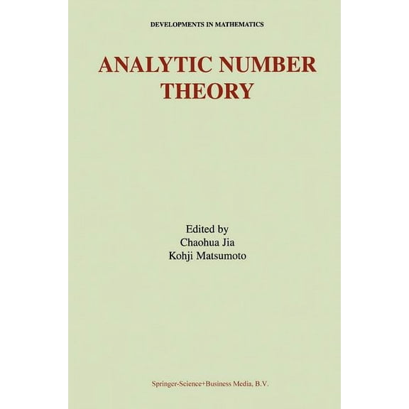 Developments in Mathematics Analytic Number Theory, Book 6, (Paperback)