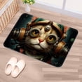 thumbnail image 5 of Cat Non-Slip Polyester Indoor Mat Door Rug Machine Washable Indoor Rugs, 5 of 6