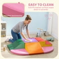 thumbnail image 5 of Qaba 6-Pieces Foam Climbing Blocks for Toddlers 1-3 Years, Soft Play Set for Climb and Crawl, Assorted, 5 of 9