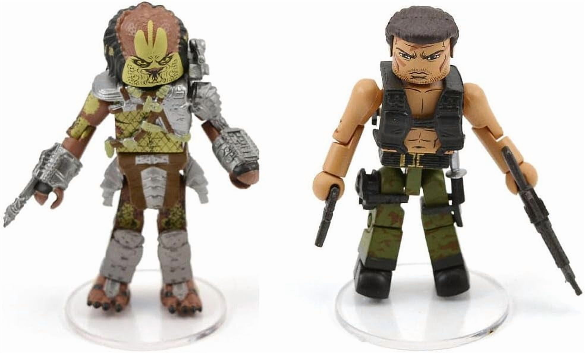 Minimates Series 1 Dutch & Predator Minifigure 2-Pack - Walmart.com