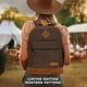 thumbnail image 3 of Mochila Wrangler Yellowstone Western Style de pana marrón, 3 of 6
