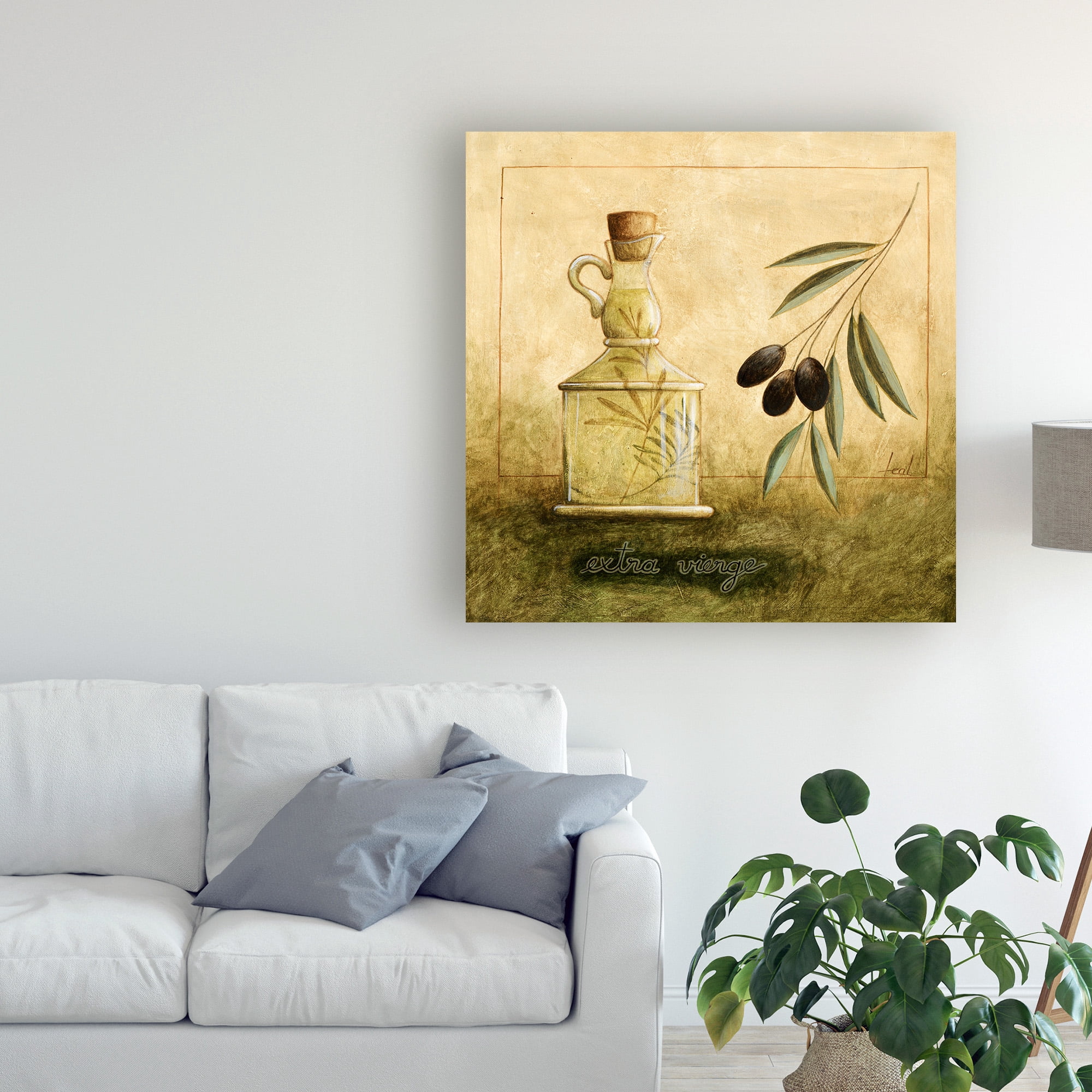Trademark Fine Art 'Olive Oil Branches 1' Canvas Art by Pablo Esteban