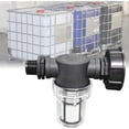 thumbnail image 1 of Ibc water tank adapter garden hose joint 3 4 external thread filter function, 1 of 4