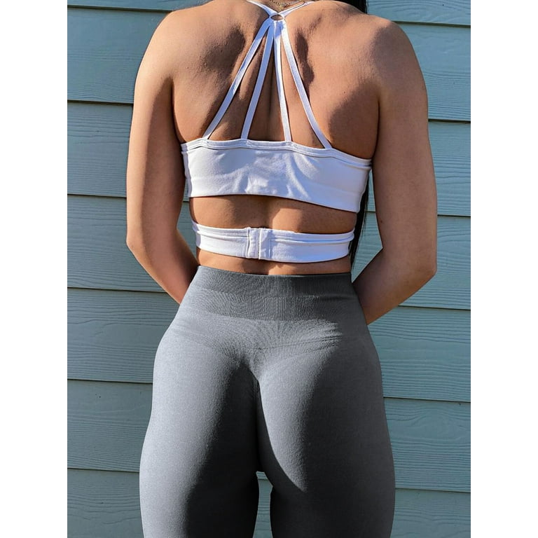  A AGROSTE Seamless Workout Leggings for Women Scrunch Butt  Lifting Leggings Booty High Waisted Yoga Pants Gym Leggings : Clothing,  Shoes & Jewelry
