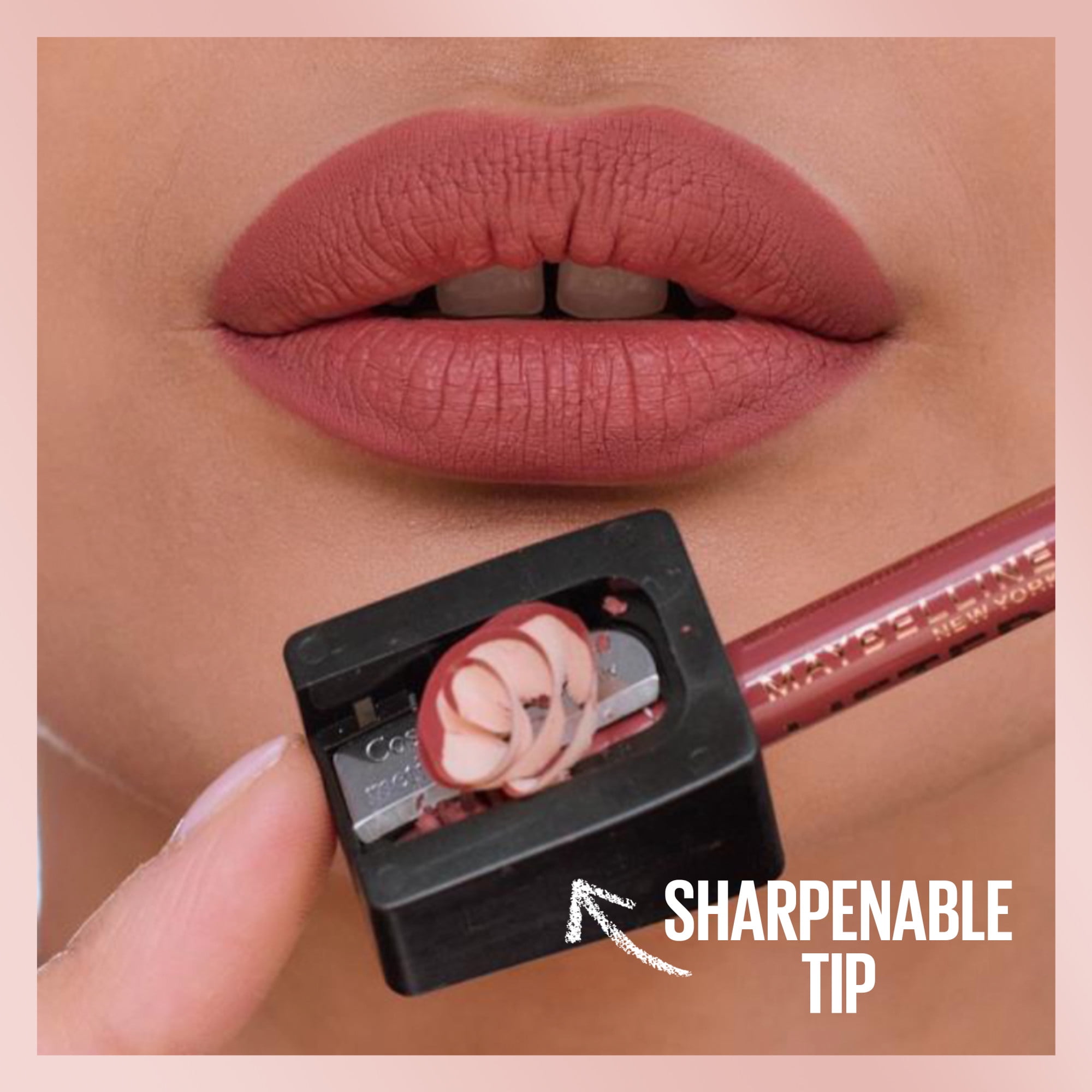 Maybelline New York Lifter Lip Liner, Long-wear, Hyaluronic Acid, Upstate, 1.2g