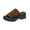Brown, variant on Summer New Large Size Fish Mouth Thick Bottom To Wear Casual Comfortable Open Toe Line Beach Slippers Summer Sandals for Women Brown 35