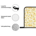 thumbnail image 4 of Pofeuu Banana Print Oven Mitts and Pot Holders 4 pcs Set,High Heat Resistant 500 Degree Extra Thicken Long Kitchen Cotton Oven Glove for Cooking, 4 of 6
