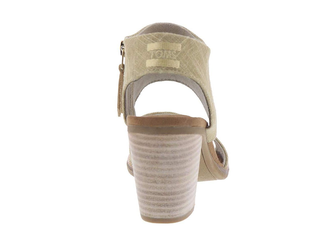 toms women's majorca peep toe mid calf boot