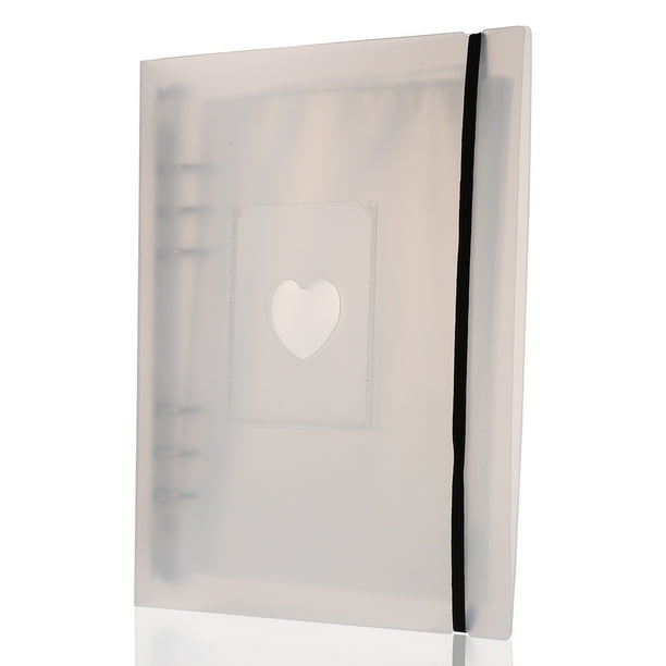 KAKOWELY Álbum de fotos A5, porta tarjetas, libro, carpeta con 10 páginas interiores
