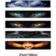 thumbnail image 3 of Car window sunshade roller blinds, car sunshade stickers, decorative decals (Type 2), 3 of 4