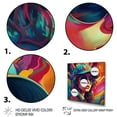 thumbnail image 3 of DESIGN ART Designart "Creative Artist" Fashion Woman Canvas Art Print 30 in. wide x 30 in. high, 3 of 5