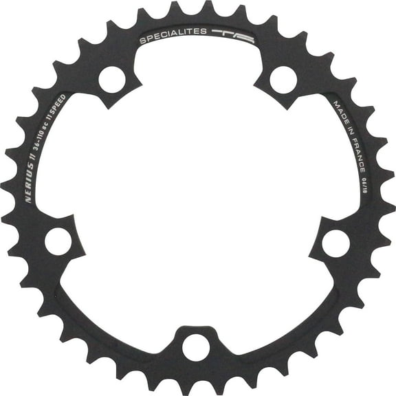 Spécialités TA Nerius 11 Speed Campagnolo Compact 110pcd Offset Chainring Inner 42t Black
