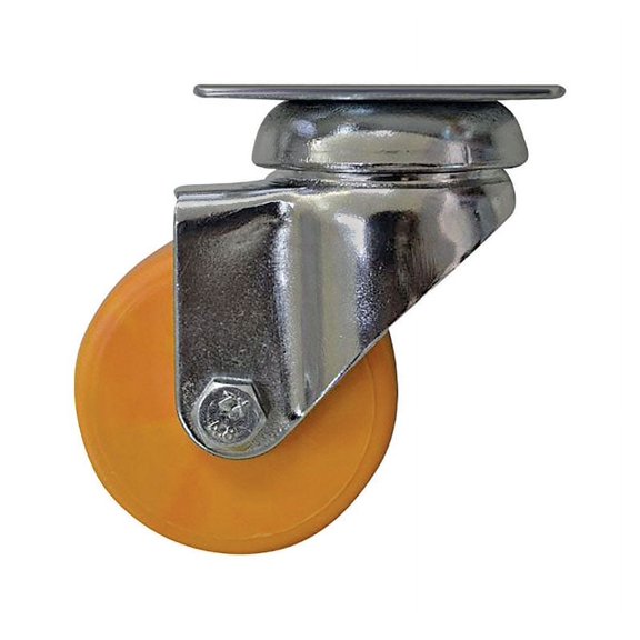 Shepherd Hardware 6273 Swivel Caster, 88 lb Weight Capacity, 2 in Dia Wheel