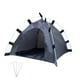 thumbnail image 2 of Cama tienda para mascotas pequeñas como perros, gatos y conejillos de indias | Casa cueva cubierta para interior y exterior | Refugio portátil plegable, cálido y cerrado | 15.7x15.7x11.8 pulgadas, 2 of 9