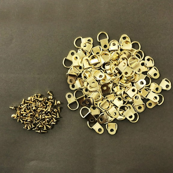 Supvox Heavy Duty Picture Frame Hooks Made of Iron with Screws for Wall Hanging in Office