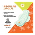 thumbnail image 3 of Toallas femeninas Aurrera flujo regular con alas aroma manzanilla 28 pzas, 3 of 3