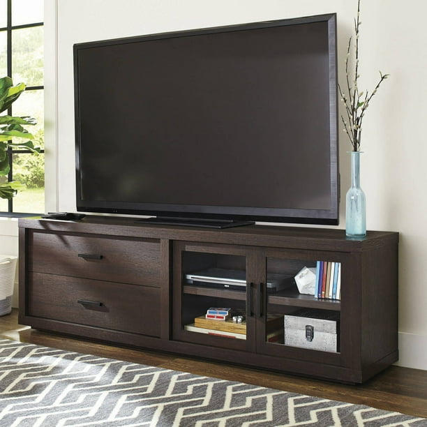 Better Homes and Gardens Steele TV Stand for TV's up to 80", Espresso
