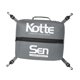thumbnail image 1 of Bolsa de tela Oxford duradera para kayak, paddleboarding, organizador, remo aislado gris, 1 of 9