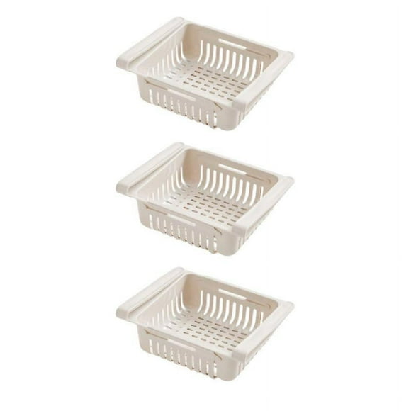 3 piezas Caja de almacenamiento de vegetales para refrigerador de frutas