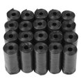 thumbnail image 1 of 20 Rolls Dog Poo Bag Trash Garbage Bags Cat Pets Waste Collection Bag Black, 1 of 5