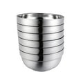thumbnail image 1 of Stainless Steel Insulated Rice Bowl with AntiHot Design for Kids and Family Use 13cm, 1 of 8