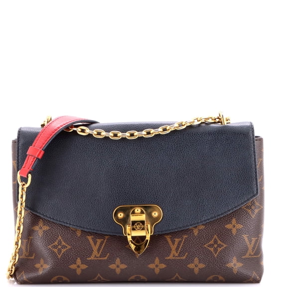 Pre-Owned Saint Placide Handbag Monogram Canvas and Leather By Rebag