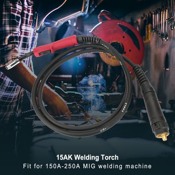 MIG Torche de Soudage, 180A de Soudage EU Style Hankle Ergonomique pour 150A-250A Machine
