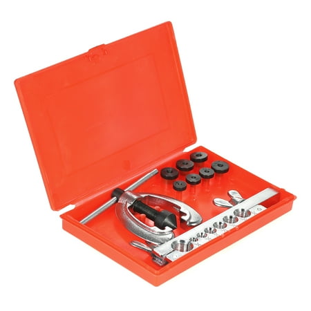 

9pcs Double Flaring Tool Kit Set Tube Bender Mechanic Brake Plumber Aluminium Copper Brass Flares