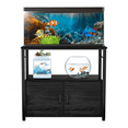 thumbnail image 5 of Avolander 40-50 Gallon Aquarium Stand, Fish Tank Stand with Storage, Durable, Metal and Wood, Black, 31.5"L x 17.72"W x 27.56"H, 5 of 7