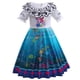 thumbnail image 1 of Disfraz de princesa para niña pequeña, disfraz de cosplay para niña, vestido largo de manga corta para actuación, 1 of 4