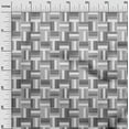 thumbnail image 3 of oneOone Polyester Spandex Gray Fabric Geometric Bold Lines Sewing Material Print Fabric By The Yard 56 Inch Wide, 3 of 4