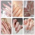 thumbnail image 6 of EKIND Nail Art Kit, Pearls Nail Charms, Versatile Pearl for Nail Design, Makeup, DIY Crafts, Clothing and Phone Embellishments(6 Grids, Pearl), 6 of 7