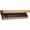 Wood, variant on Floating Shelves Wall Mounted – Rustic Shelves for Kitchen Bedroom Living Room Display, Wall Shelf with Hidden Compartment for a Clean Look and Extra Hidden Storage Space (White)