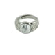 thumbnail image 1 of Anillo turquesa Hugo filigrana ajustable blanco, 1 of 10