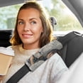 thumbnail image 6 of WOBOGO The Lass Who Paints Seat Belt Cover 2 Piece Soft Comfort Driving Shoulder Pad Suitable for All Cars and Backpacks, 6 of 8