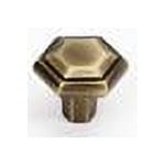 Alno 1 1/4" Nicole Knob - Antique English Matte
