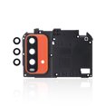 thumbnail image 2 of Objectif de Caméra Arrière de Remplacement avec Support / Lunette Compatible pour Xiaomi Redmi Note 9 4G (Orange), 2 of 5
