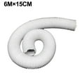 thumbnail image 2 of 6 Inch Fan Pipe Flexible Pvc Aluminum Tube Exhaust Hose 6m Ventilation Duct, 2 of 12