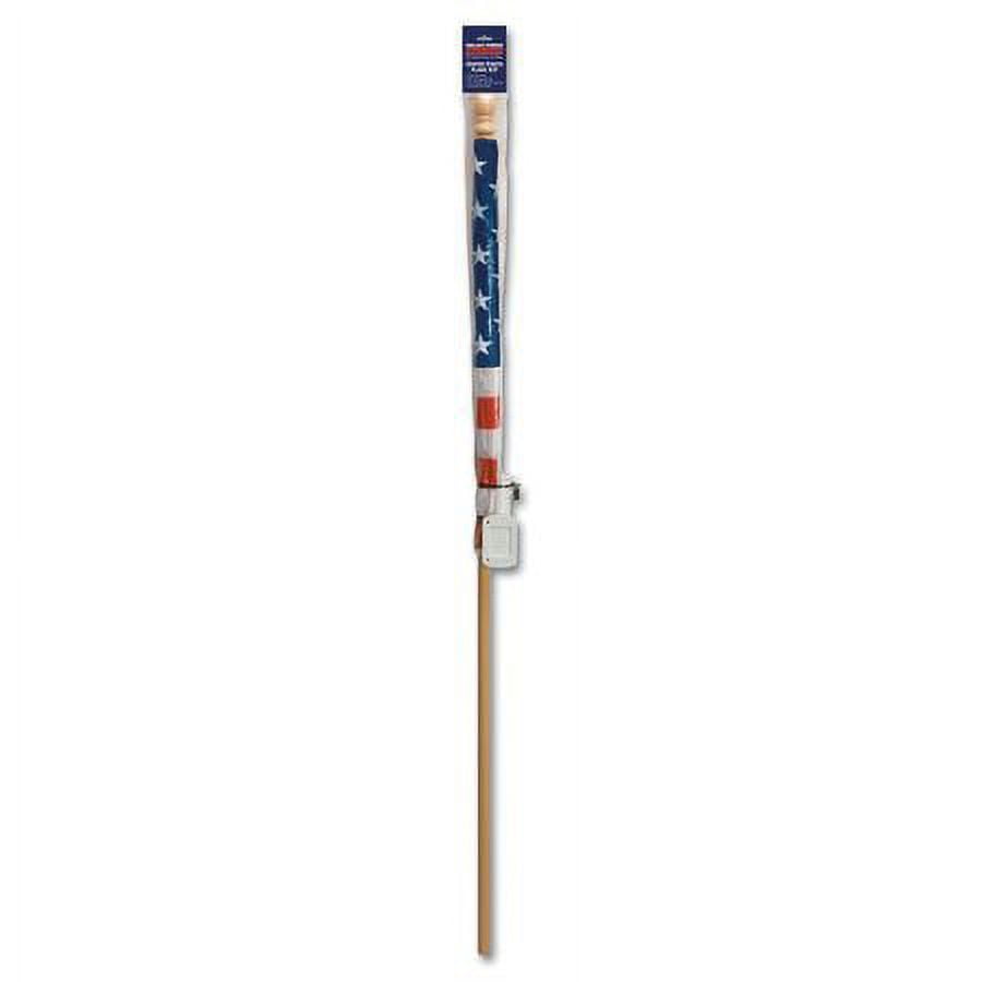 3426129,U. S. FLAG SETS,POLYESTER - WOOD ,Size In=29 x 50