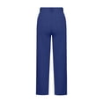 thumbnail image 5 of Women's Pants Wide Leg Baggy Pant Capri Pants Womens Pants Casual Comfy Dress Pants Vacation Outfits for Women, 5 of 6