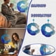 thumbnail image 3 of De Océano, Decoración Temática De Playa, Arte De Cristal Colgante De Pared De Onda Azul Para La Habitación Del Hogar, Accesorios De Decoración De Boda Minnieouse HA042866-00, 3 of 6